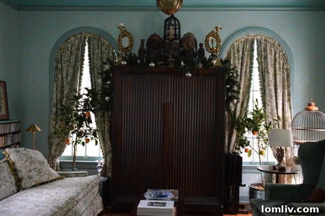 Unique and historic furniture pieces at Ryan Place Candlelight Tour of Homes