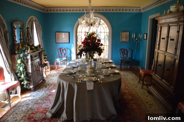 17th Century inspired room at 1604 Elizabeth Boulevard