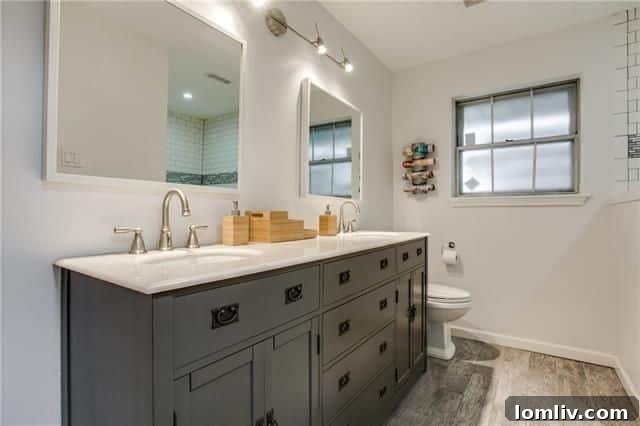 Side View of Renovated Buckner Terrace Home