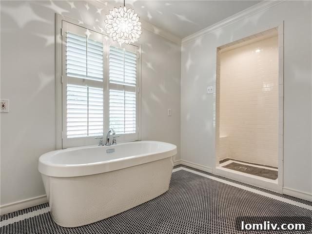 Belmont Craftsman Shines Bright in This Week's Dallas Open House Roundup 17 Spacious backyard with a covered patio and lush green space, ideal for outdoor living at 7103 Claybrook Dr.