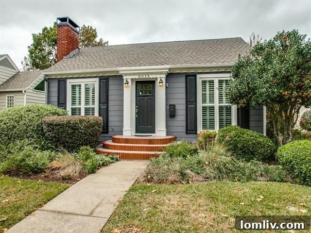 Belmont Craftsman Shines Bright in This Week's Dallas Open House Roundup 22 Charming Colonial Revival at 6029 Penrose Ave in Dallas's M-Streets, featuring cute curb appeal.