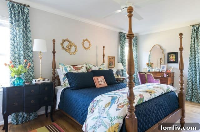 Kim Armstrong's design expertise helps clients envision the potential of a bedroom during a home search.