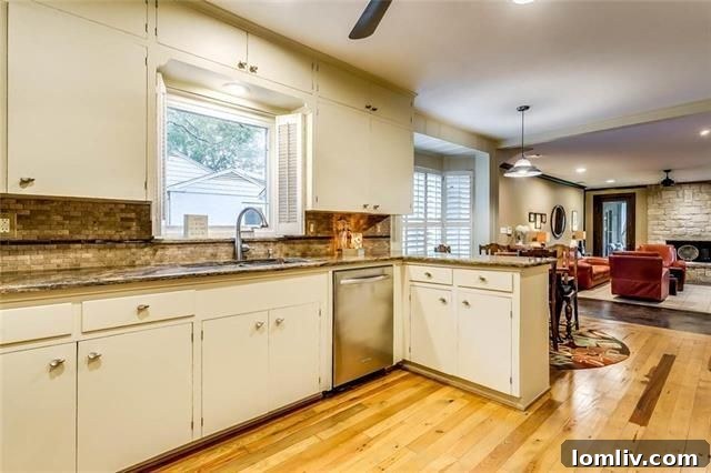 Spacious Kitchen with Updated Appliances - Fort Worth Home