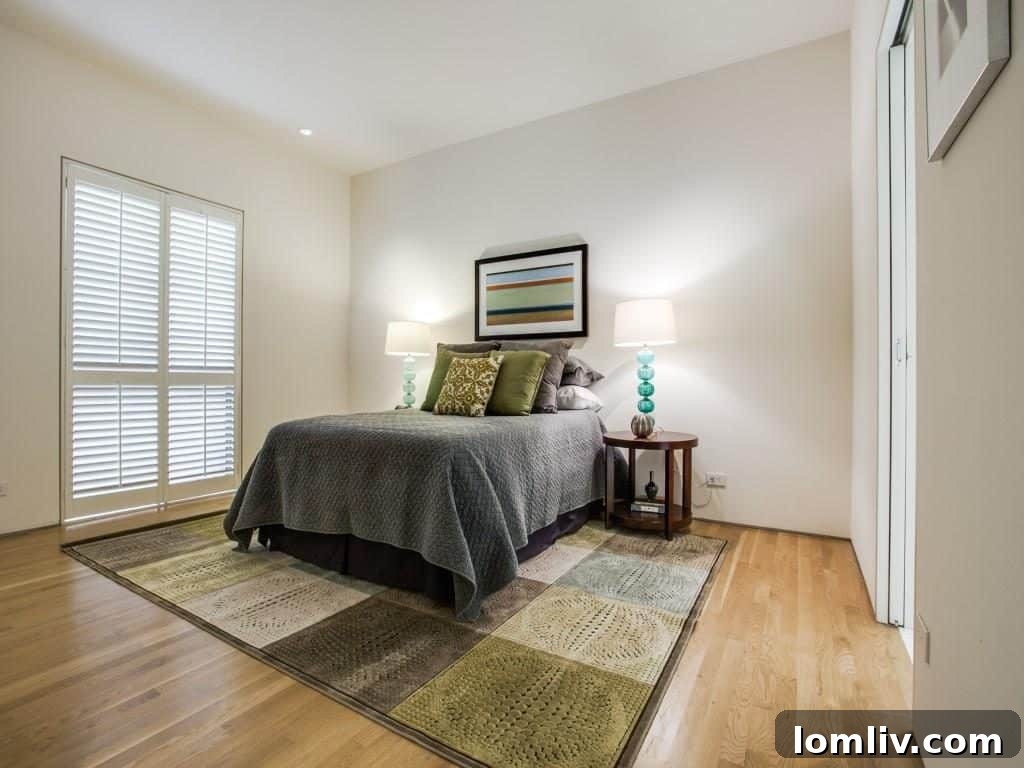 Guest Bedroom in Northern Heights Home