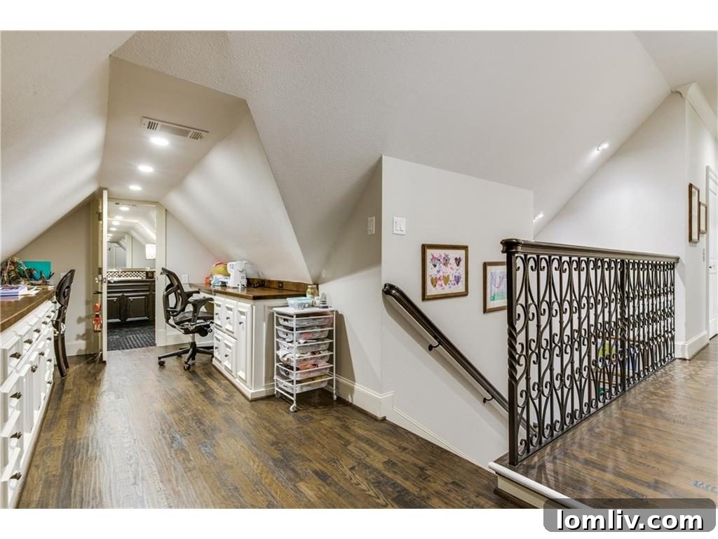 Dedicated fitness room or home gym with exercise equipment