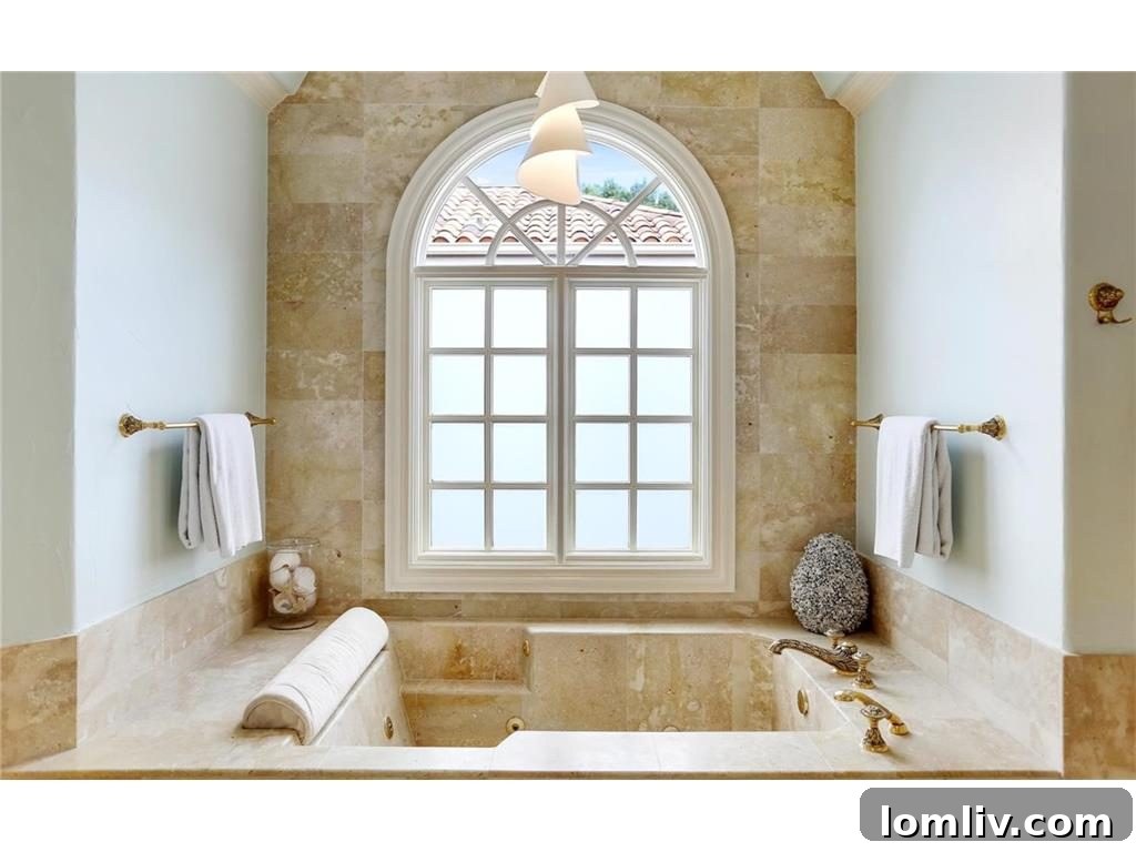 Elegant powder room or half bath with stylish design