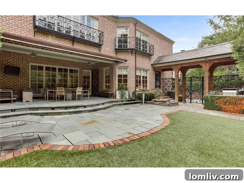 Inviting patio area, ideal for outdoor dining and entertaining