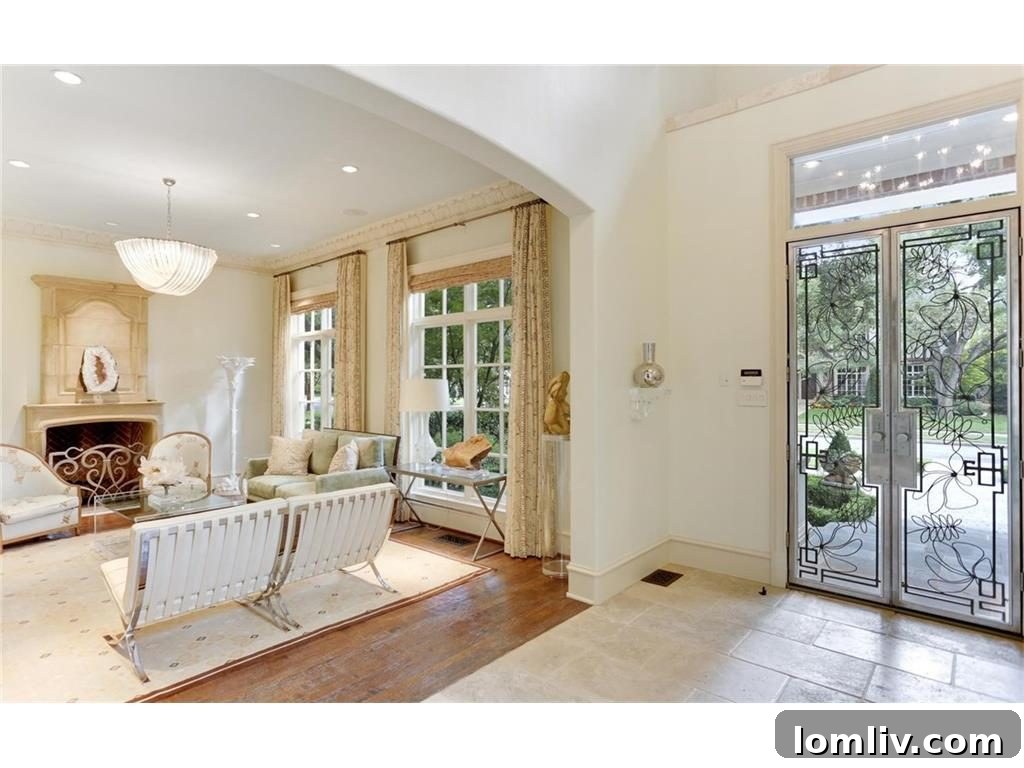 View of the spacious dining area, perfect for entertaining