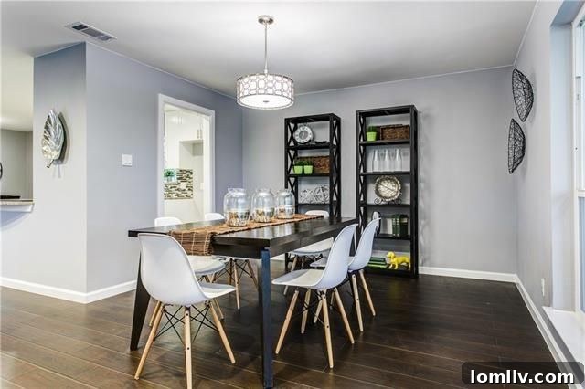 Revitalized Buckner Terrace Ranch Highlights East Dallas's Best-Kept Secret 8 8448 Bellingham Drive - Breakfast bar and granite countertops in kitchen