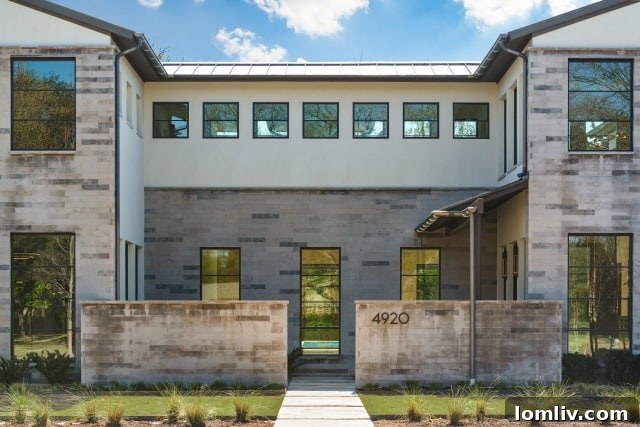 William Briggs Architectural Entry: Symmetrical and Modern Design