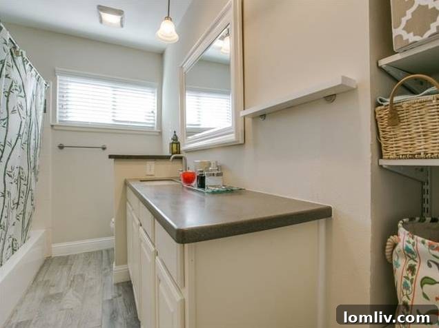 907 Tipperary Second Bathroom - Updated and Stylish Guest Bathroom