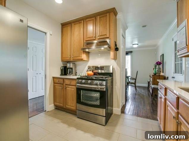 907 Tipperary Kitchen View 1 - Modern Appliances and Solid Surface Countertops