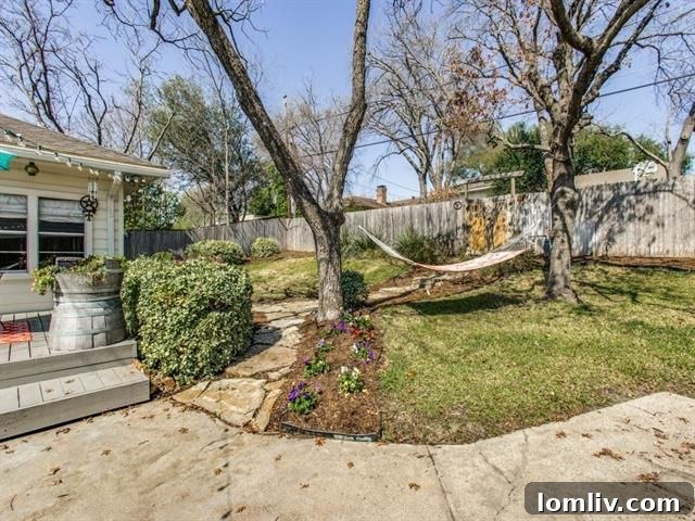 Entrepreneur's Next Venture Your Chance for a Fabulous Casa Linda Cottage 25 2421 Springhill Drive - Backyard Green Space