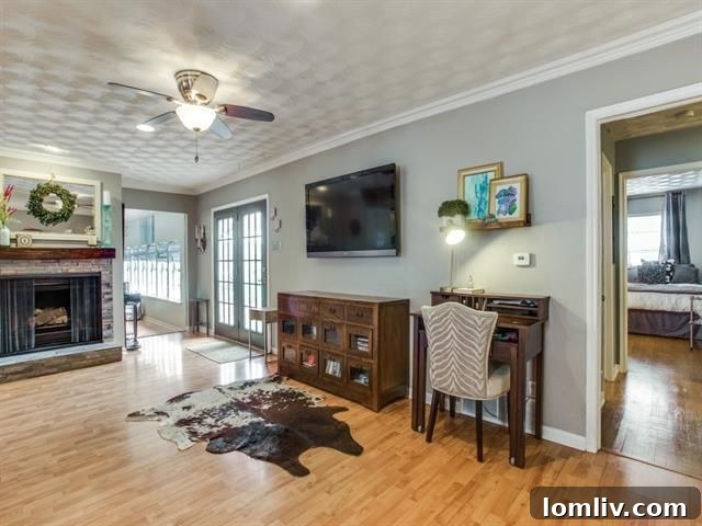 Entrepreneur's Next Venture Your Chance for a Fabulous Casa Linda Cottage 9 2421 Springhill Drive - Detailed View of Wood Beams and Breakfast Bar