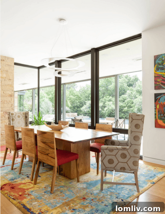 Architectural rendering of a contemporary home