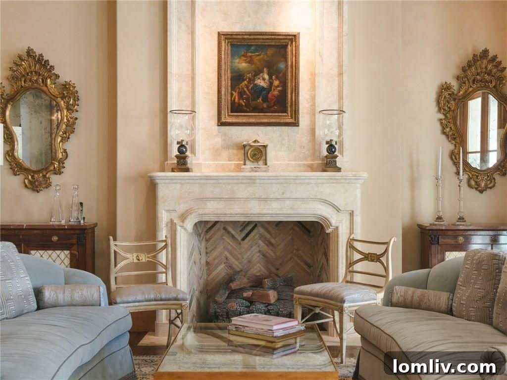Luxurious Living Space with Multiple Seating Areas