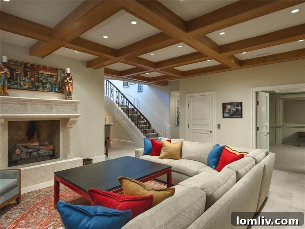 Elegant Staircase with Intricate Railings
