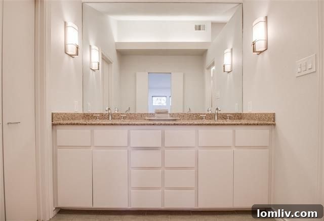 Contemporary Bathroom Vanity Area