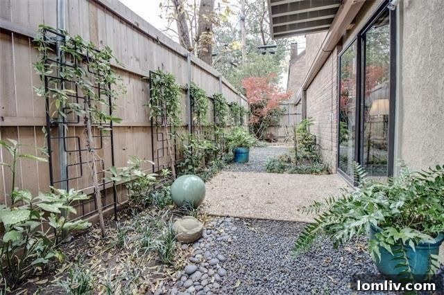 Expansive Garden Area, a Rarity for Urban Condos