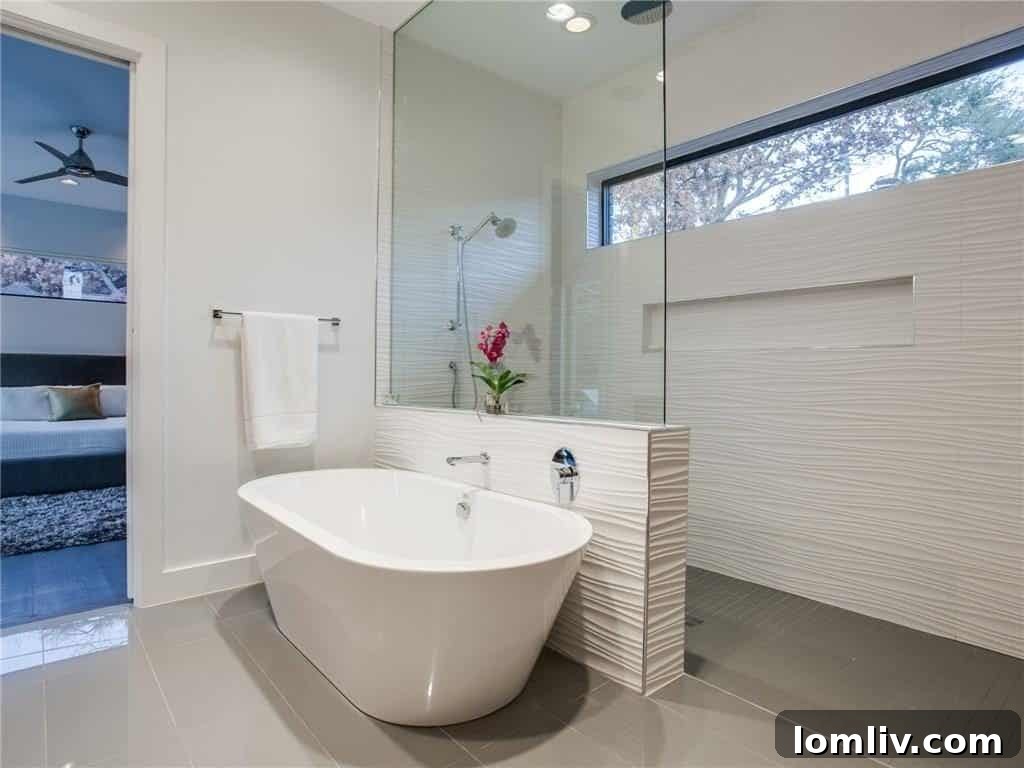 Luxurious Master Bathroom with Custom Vanity