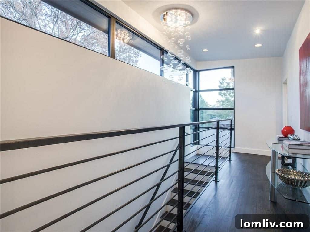 Upstairs Guest Bedroom with Abundant Natural Light
