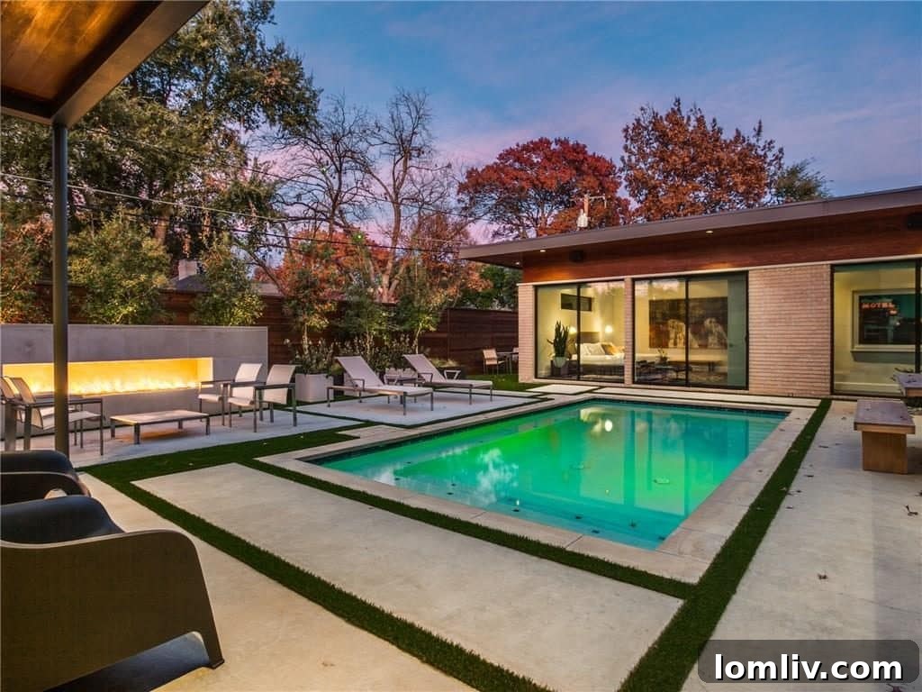 Swimming Pool and Deck Area for Outdoor Relaxation