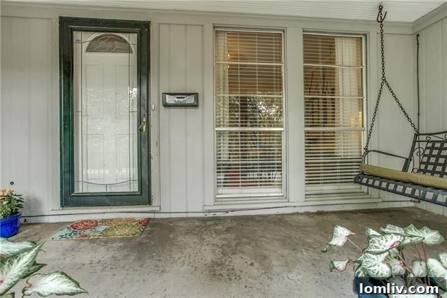 Charming Front Porch of 1512 Elmwood Blvd
