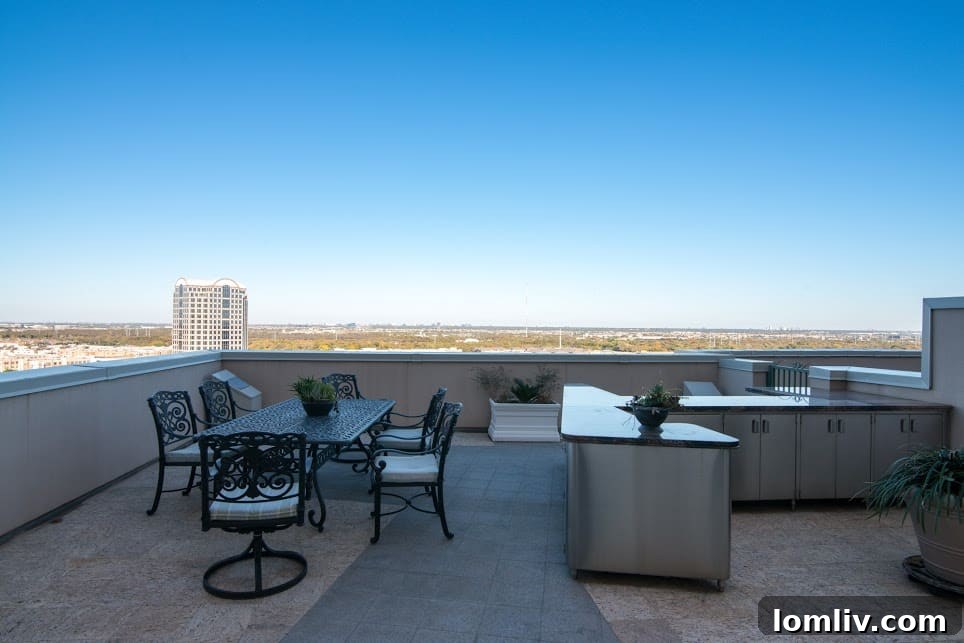 Grand Treviso Penthouse Private Outdoor Terrace with Skyline Views