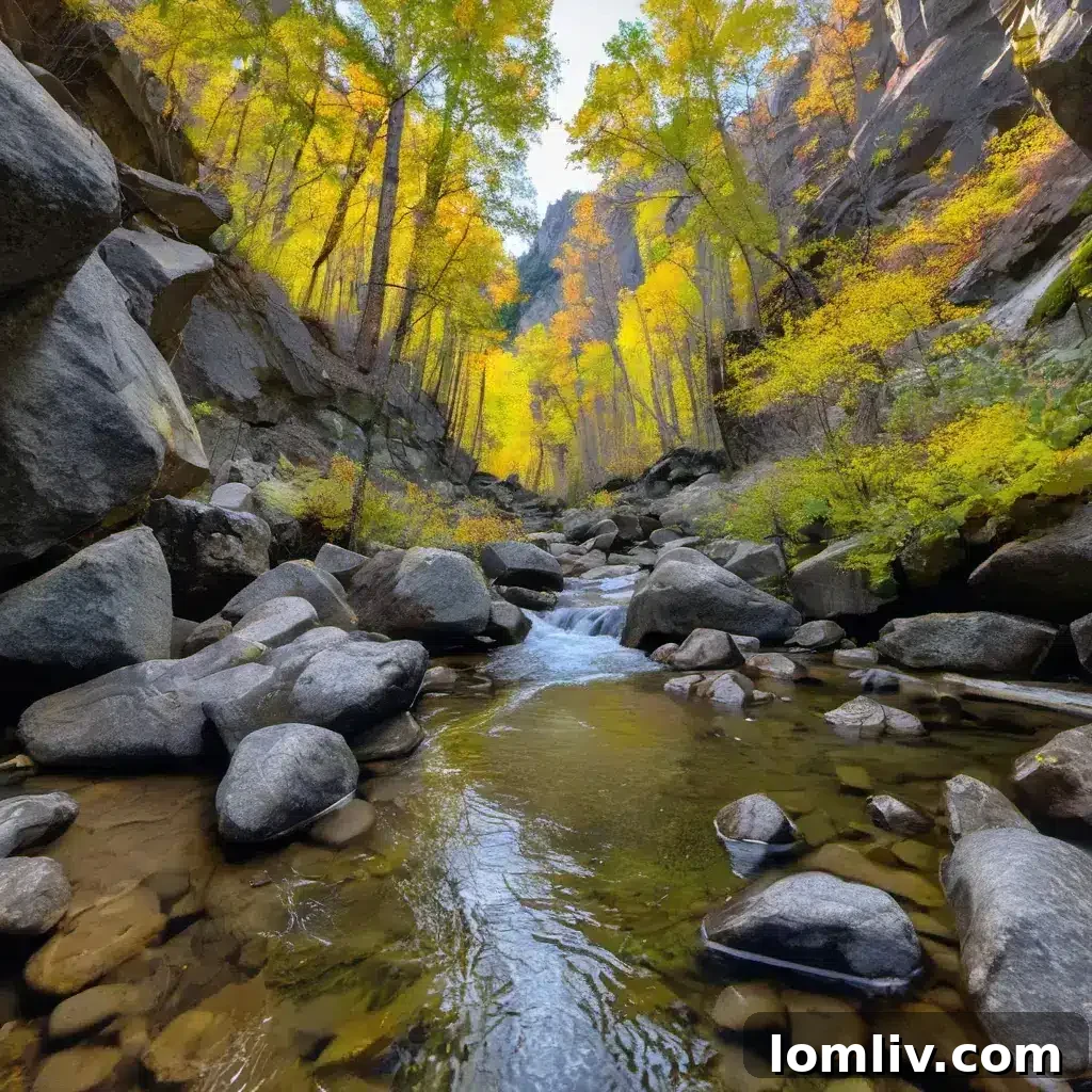 A serene view of Roy Creek Canyon's untouched beauty, emphasizing the importance of sustainable development for its future.