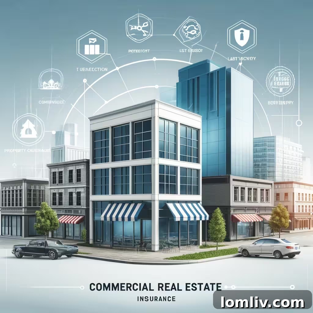 Commercial Property Versus Home Insurance What You Need to Know 3 An image showing a city skyline, representing commercial real estate insurance