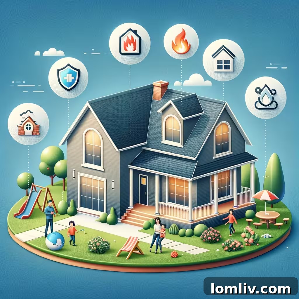 Commercial Property Versus Home Insurance What You Need to Know 4 An image showing a residential house, representing homeowners insurance