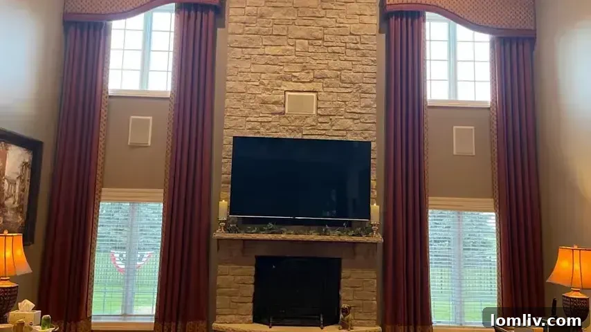 Your Home's Affordable Glow Up 10 Easy Steps 3 Modern window treatments in a stylish room