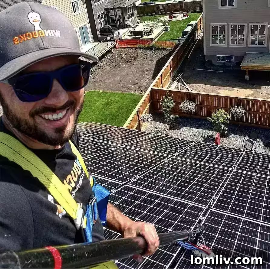 The Definitive Handbook for Home Exterior Excellence 3 Portrait of Nikolay Nikolov, a professional gutter and window cleaner, smiling.