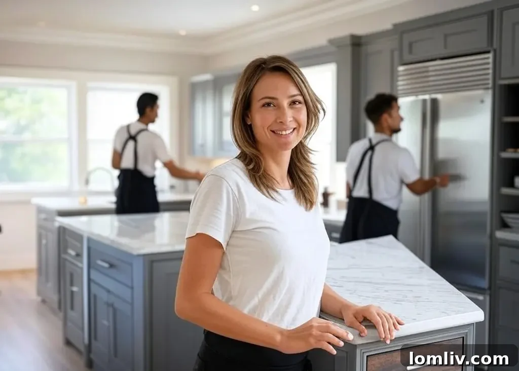 Sell for More: The Home Condition Playbook 3 A pristine, modern kitchen with sparkling countertops and upgraded fixtures, demonstrating effective kitchen staging for home sale.