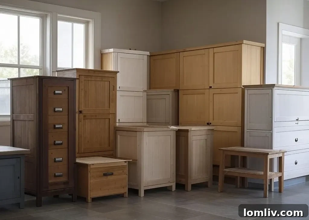 Modern kitchen with custom-look RTA cabinets