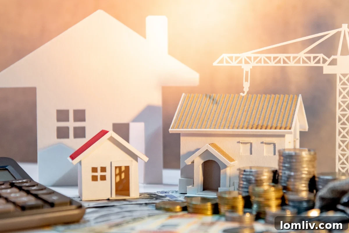 Dubai Off-Plan: A Smart Buy or a Risky Bet 5 Diverse collection of miniature houses and city models, representing investment portfolio diversification in real estate