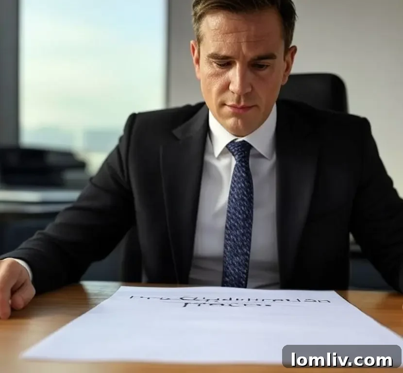 A real estate agent discussing pre-qualification documents with a prospective home buyer, emphasizing the importance of screening.