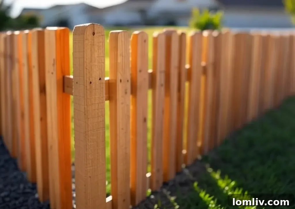 Low-maintenance and durable fence for kids' safety