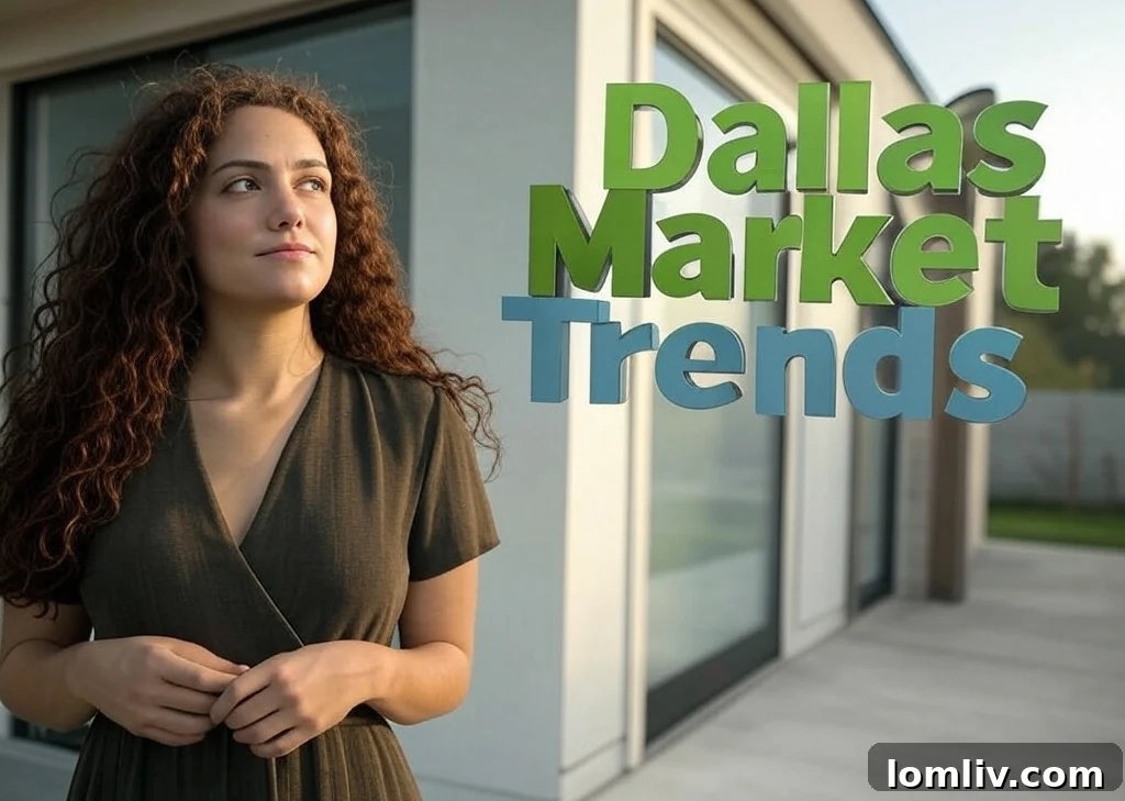 A detailed chart showing Dallas home values and mortgage rates, highlighting the current real estate market snapshot.