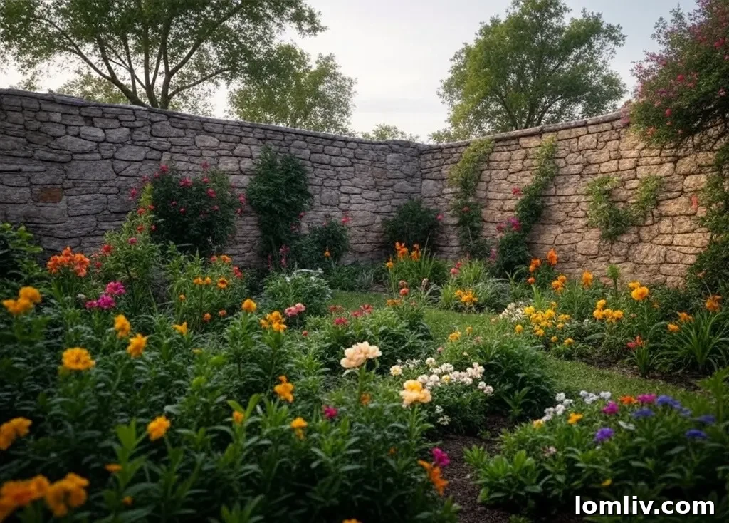 A vibrant vertical garden on a balcony wall, featuring various plants in different planters, adding lushness and privacy to a small outdoor space.