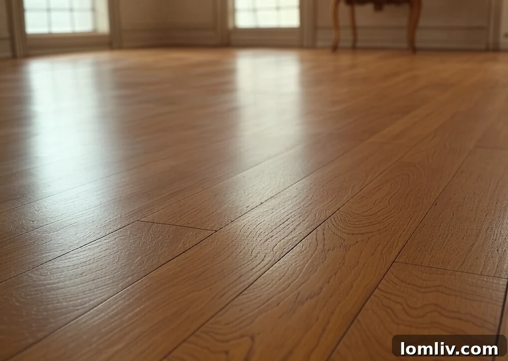 Evinizi Zamansız Tasarımla Yenilemenin Yolları 3 Classic hardwood flooring in a bright living space