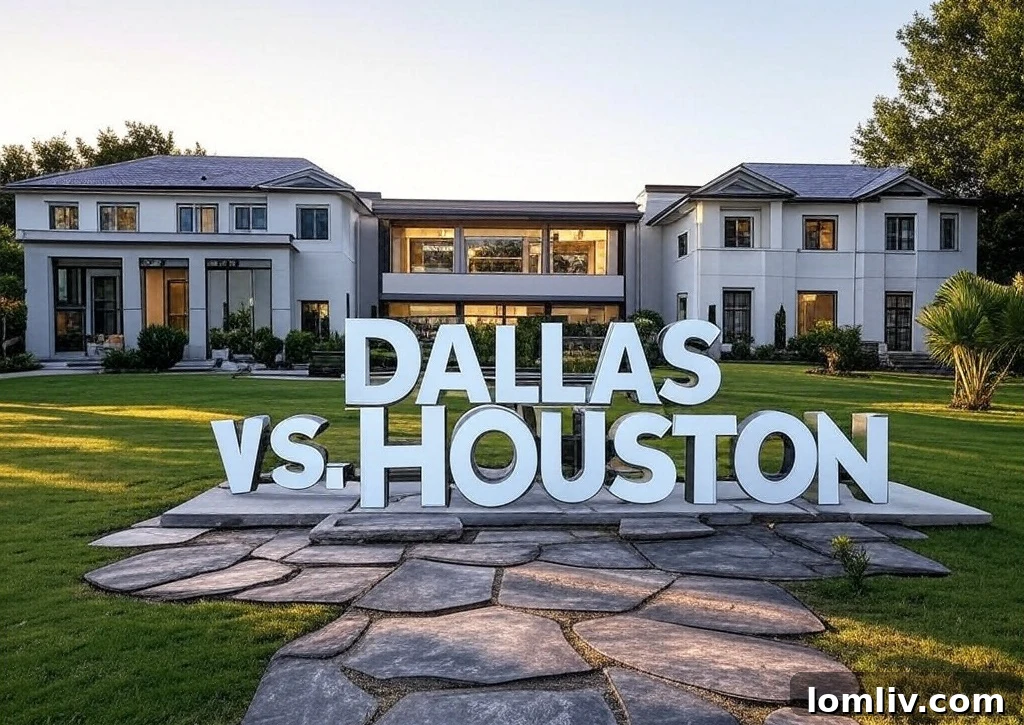 Dallas or Houston: Where to Find Your Ideal Urban-Suburban Life 5 A person looking at a map of Dallas and Houston, deciding where to live
