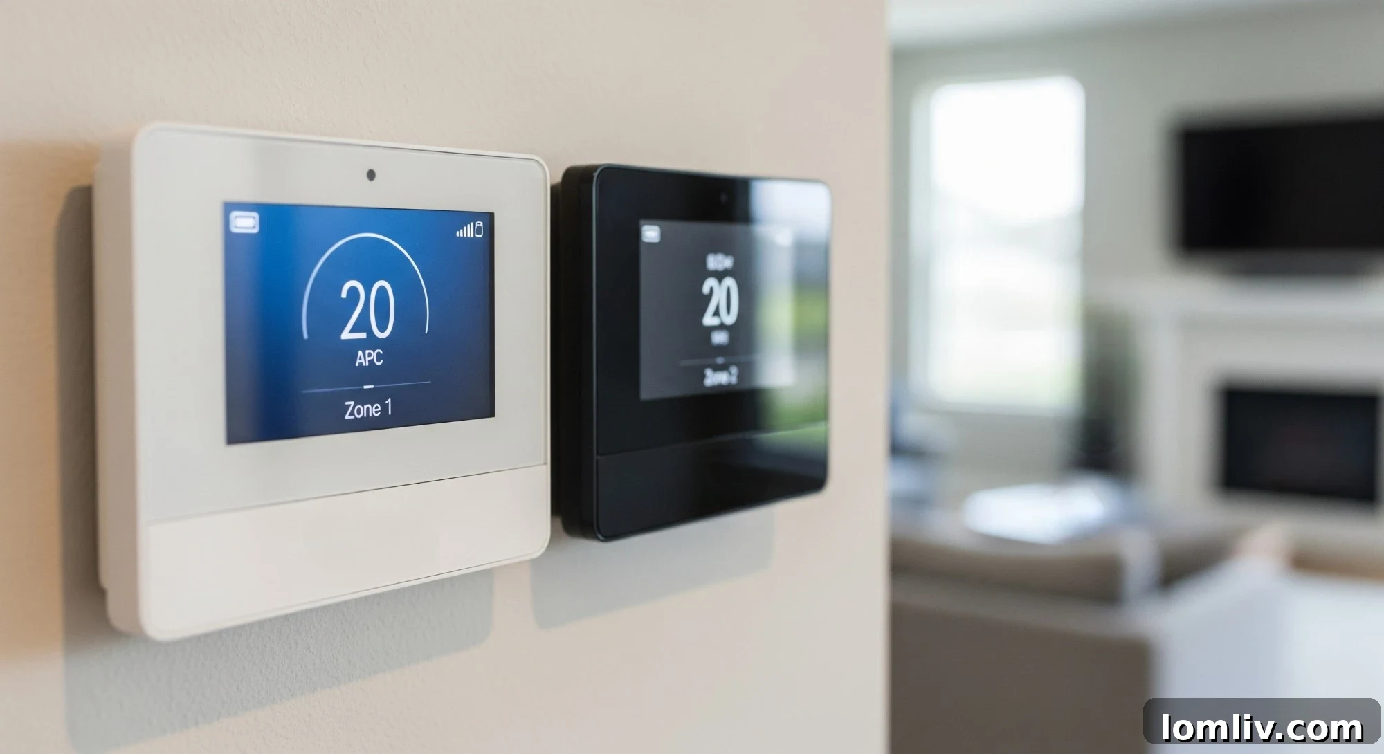 7 HVAC Questions Texas Homebuyers Can't Afford to Skip 8 Smart thermostat controlling different zones in a home