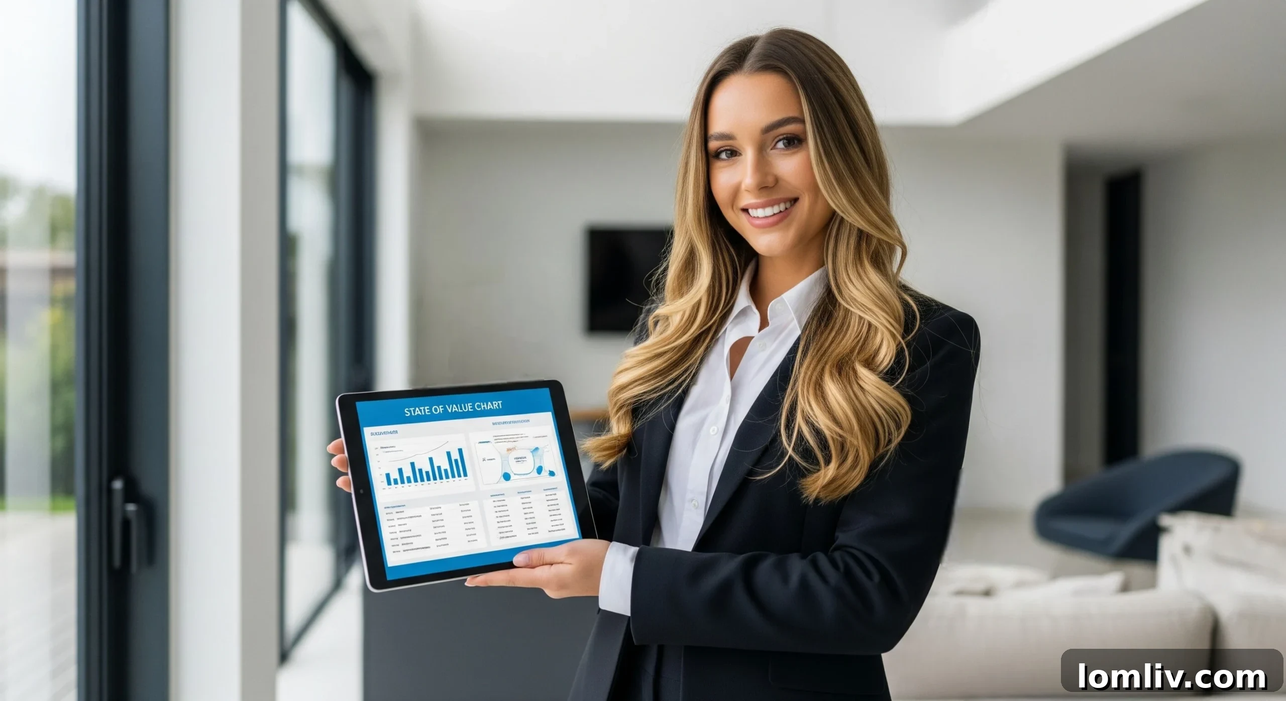 Person analyzing Grandview real estate market data for pricing