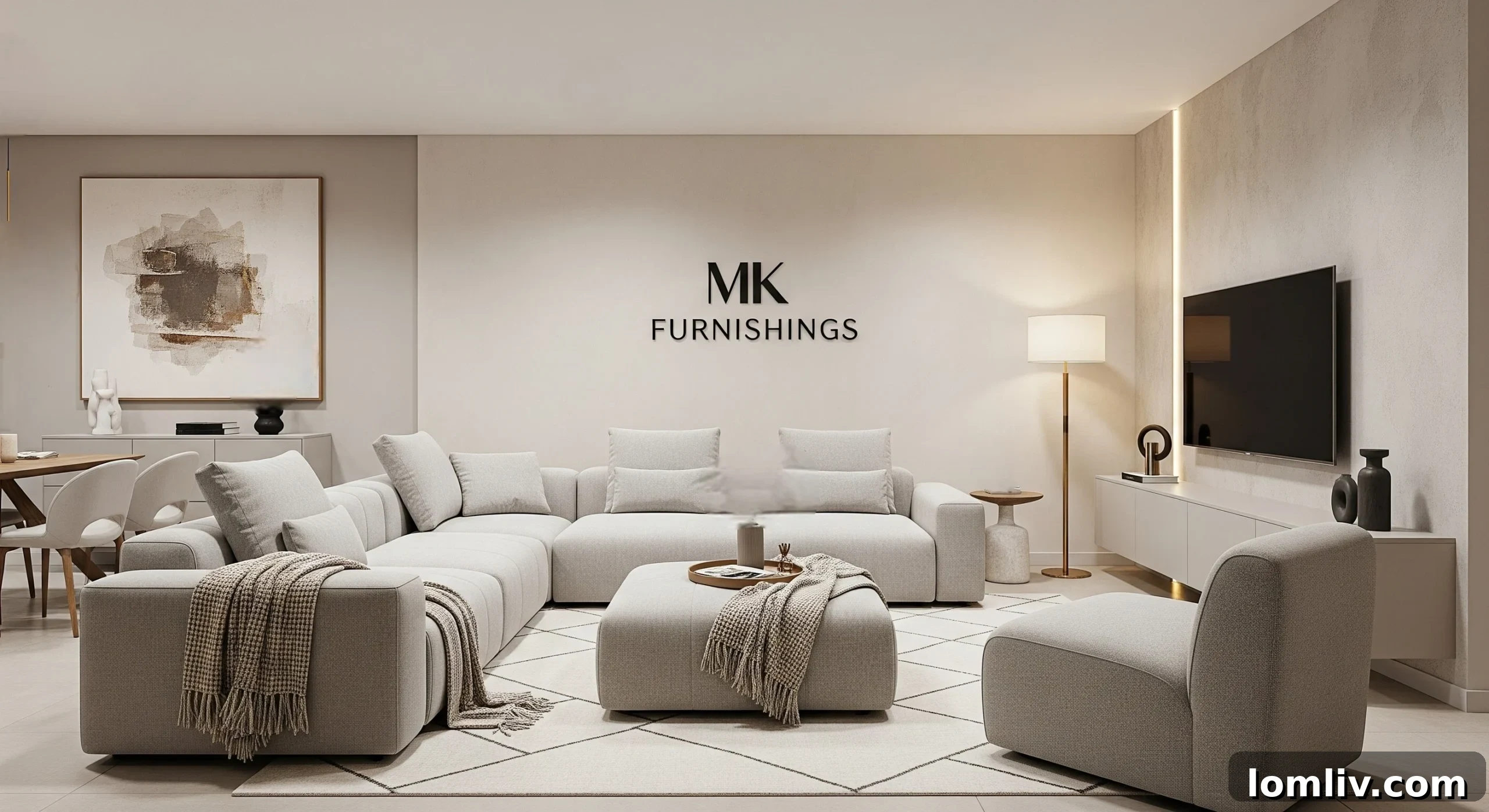 Settling In Style: Furniture Trends for Young Families' First Homes 2 Family enjoying their new home with modern, family-friendly furniture
