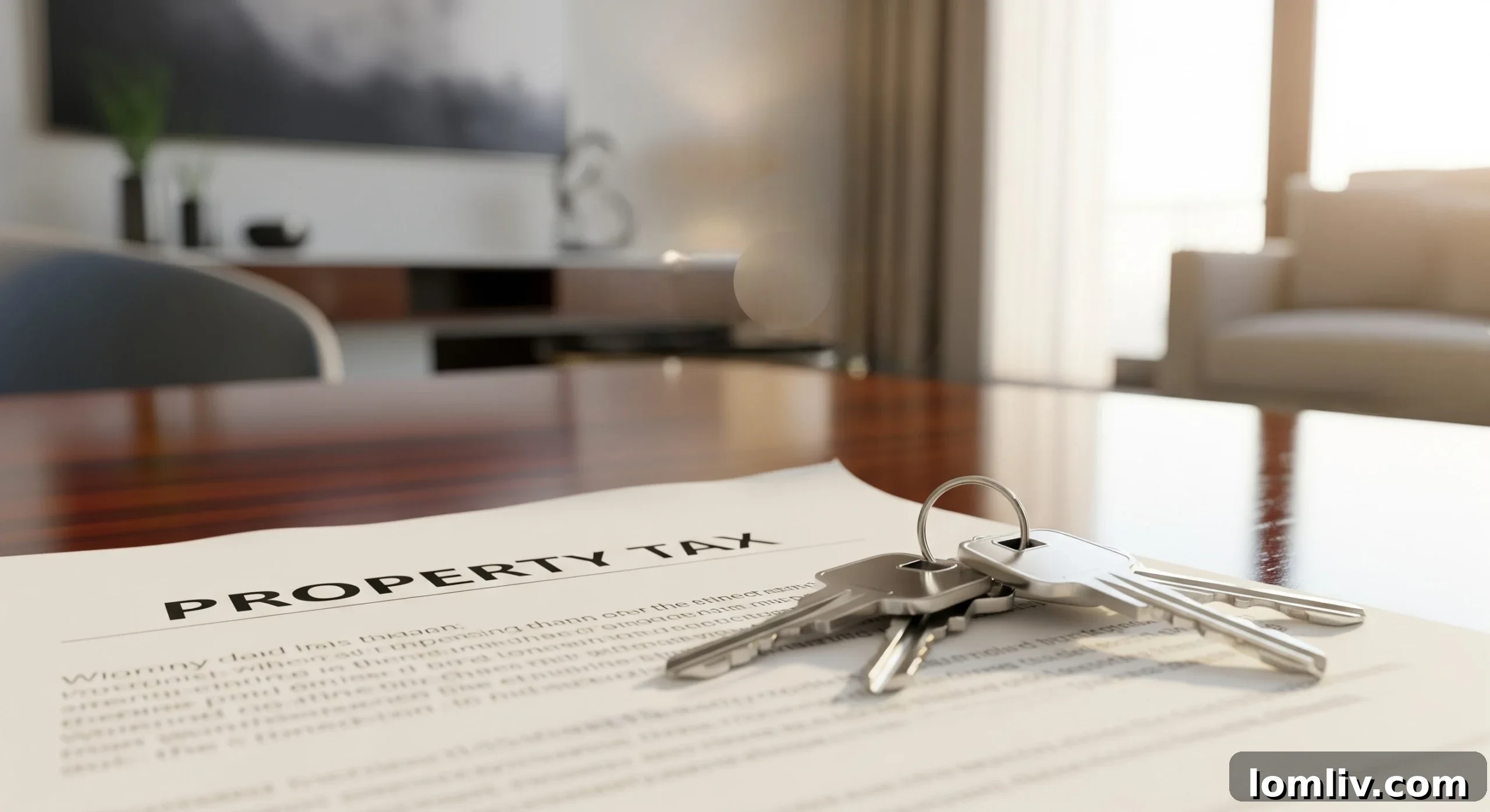 Beyond the Price Tag: Unveiling the Real Costs of Austin Downtown Condo Ownership 2025 3 A close-up of a property tax statement, emphasizing the financial aspect of condo ownership.