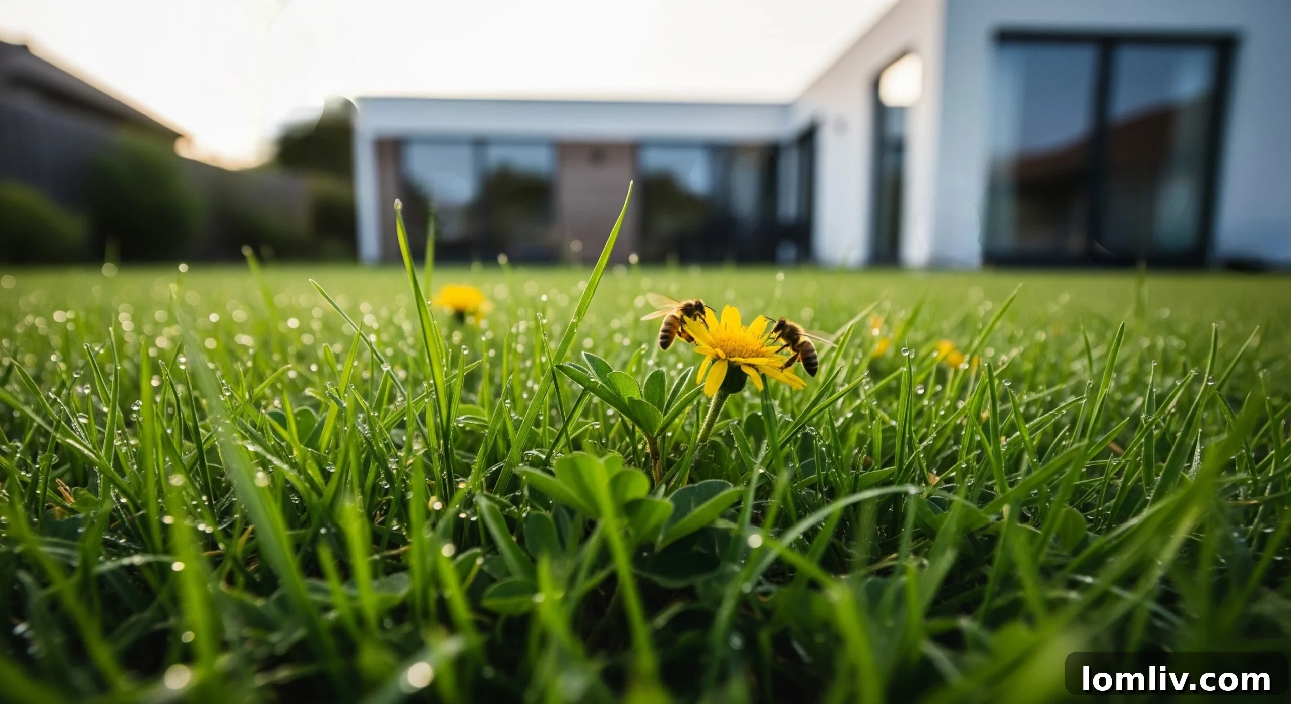 DFW Lawn Choices Artificial Versus Natural Grass 6 Lush green natural grass lawn in a well-maintained garden