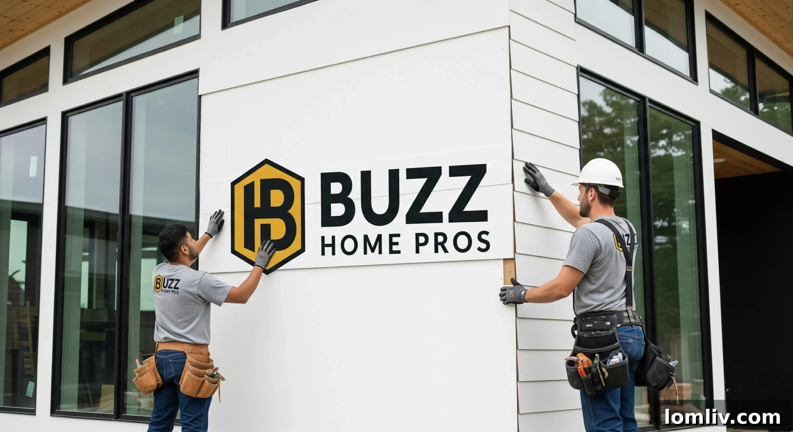 Premier Siding Installation Services in Schaumburg 4 Modern home exterior with new siding and landscaping