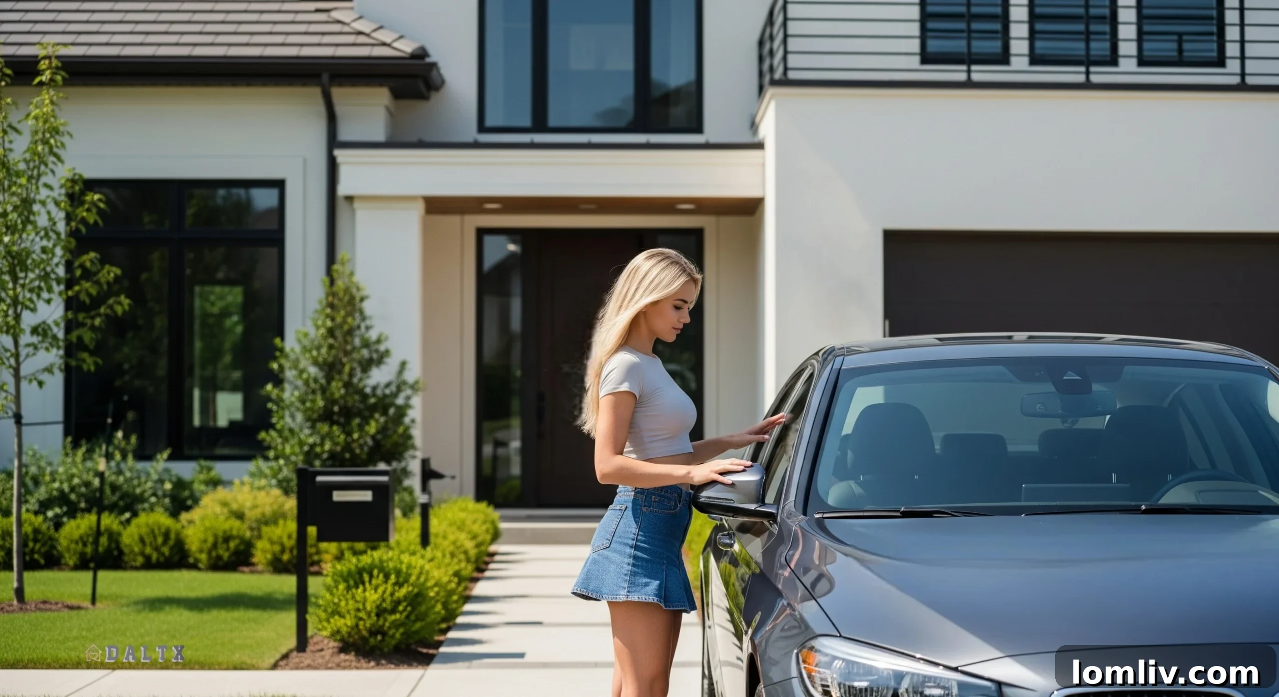 Ship Your Car Faster: Essential Time-Saving Tips 3 A person inspecting their car after it has been delivered by an auto transport service, emphasizing post-delivery checks.