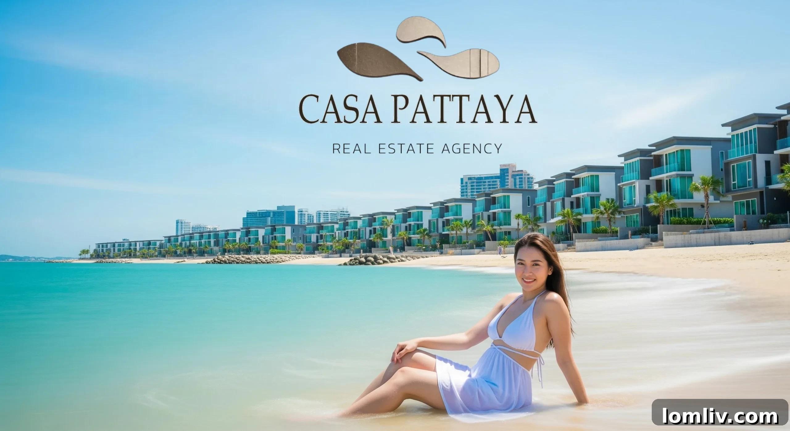 Pattaya's vibrant coastal landscape with modern buildings and beaches